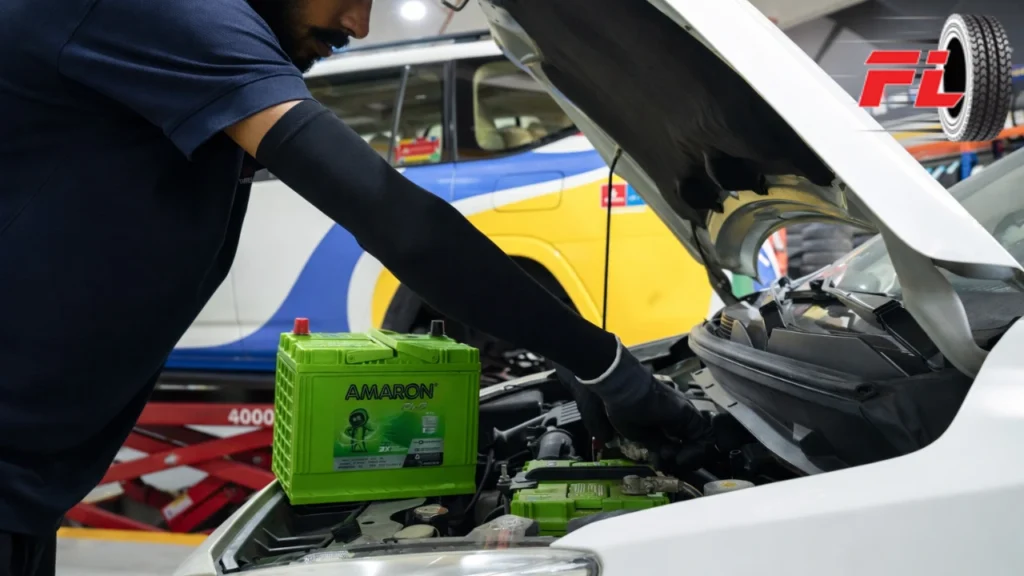 Battery Replacement & Solid Tyre Services in Umm Ramool Dubai Near Me – Fastlane Tyre Trading LLC